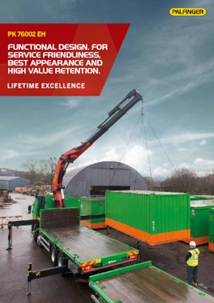 Хидравлични товарни кранове Palfinger PK 76002 EH F