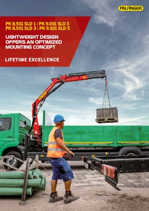 Хидравлични товарни кранове Palfinger PK 8.501 SLD 1 C