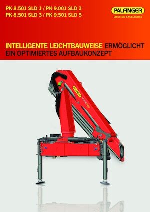 Хидравлични товарни кранове Palfinger PK 8.501 SLD 3 B