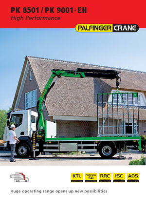 Хидравлични товарни кранове Palfinger PK 9001 EH D