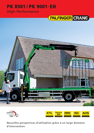 Хидравлични товарни кранове Palfinger PK 9001 EH C