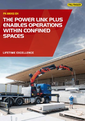 Хидравлични товарни кранове Palfinger PK 88002 EH A