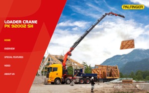 Хидравлични товарни кранове Palfinger PK 92002 SH F