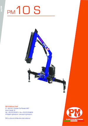 Хидравлични товарни кранове PM PM 10 S