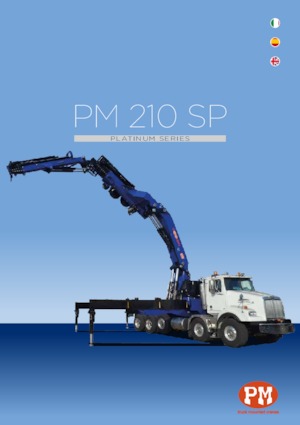 Хидравлични товарни кранове PM PM 210 SP