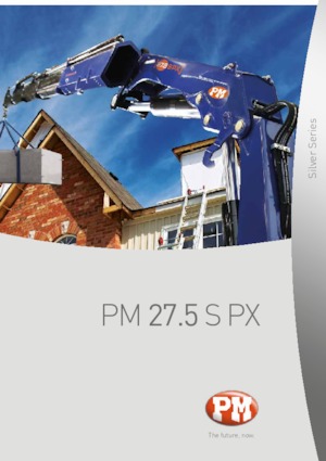 Хидравлични товарни кранове PM PM 27.5 S PX