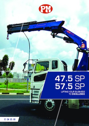 Хидравлични товарни кранове PM PM 57528SP +  J815.20