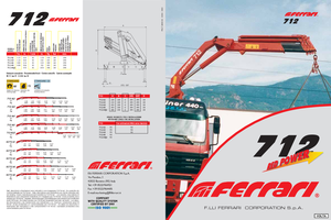 Хидравлични товарни кранове Ferrari® SC 712 A4 