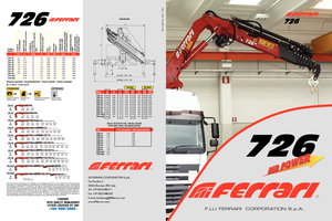 Хидравлични товарни кранове Ferrari® SC 726R A4 