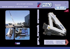 Хидравлични товарни кранове Pesci SE 85A H2B3