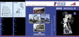 Хидравлични товарни кранове Pesci SPE 560