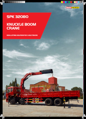 Хидравлични товарни кранове Sany SPK 32080 B