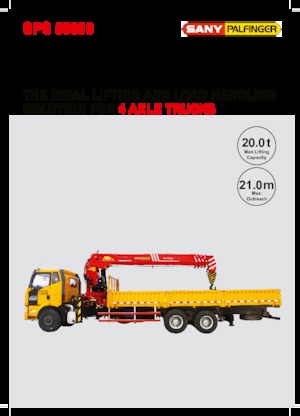 Хидравлични товарни кранове Sany SPS 50000 B 