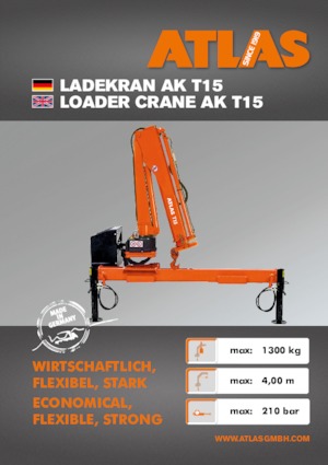 Хидравлични товарни кранове Atlas T 15 A26