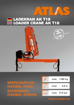 Хидравлични товарни кранове Atlas T 18 A28
