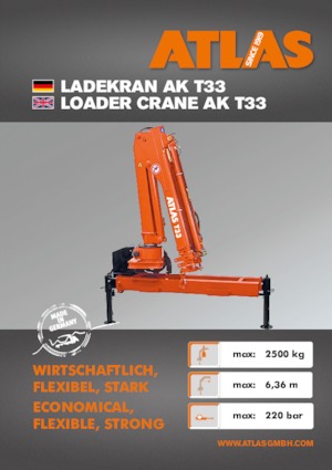 Хидравлични товарни кранове Atlas T 33 A28