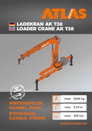 Хидравлични товарни кранове Atlas T 38 A29