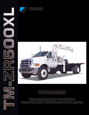 Хидравлични товарни кранове Tadano TM-ZR506XL