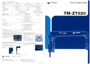 Хидравлични товарни кранове Tadano TM-ZT825