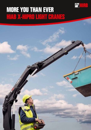 Хидравлични товарни кранове Hiab X-HiPro 122 E-2