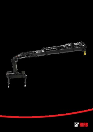 Хидравлични товарни кранове Hiab X-HiPro 302 E-4 Jib 70 X-4