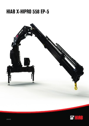 Хидравлични товарни кранове Hiab X-HiPro 558 EP-5