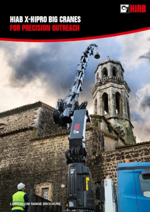 Хидравлични товарни кранове Hiab X-HiPro 548 E-6 Jib 150 X-6