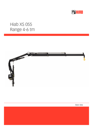 Хидравлични товарни кранове Hiab XS 055 B-2 Duo