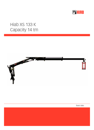 Хидравлични товарни кранове Hiab XS 133 K-2 PRO