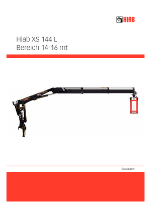 Хидравлични товарни кранове Hiab XS 144 DLS-4 PRO