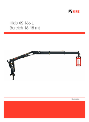 Хидравлични товарни кранове Hiab XS 166 DLS-4 PRO