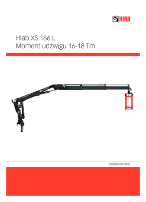 Хидравлични товарни кранове Hiab XS 166 DLS-4 PRO