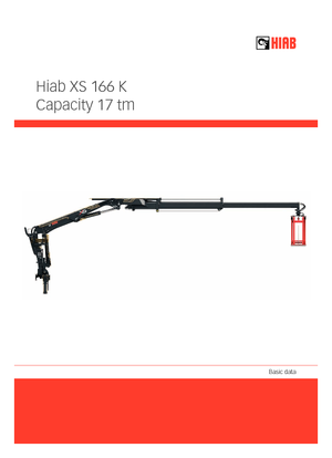 Хидравлични товарни кранове Hiab XS 166 K-2 HIPRO CD