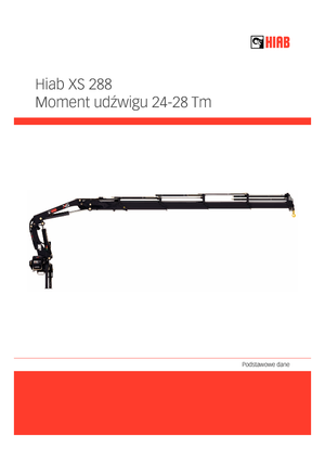 Кранове за разтоварване Hiab XS 288 E-6 HIDUO