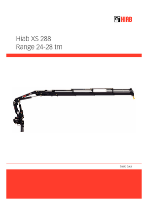 Кранове за разтоварване Hiab XS 288 E-6 HIDUO