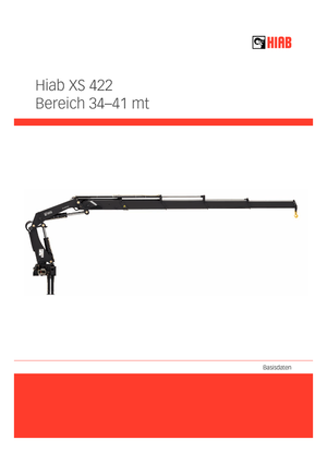 Хидравлични товарни кранове Hiab XS 422 EP-5 HIPRO CD