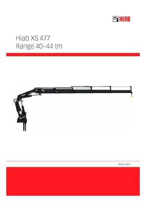 Хидравлични товарни кранове Hiab XS 477 E-8 HIDUO