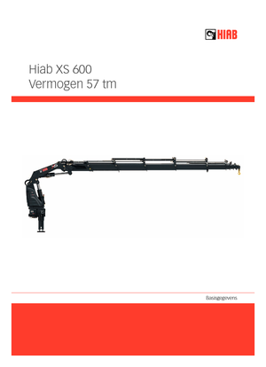 Хидравлични товарни кранове Hiab XS 600 E-7 HIPRO CD