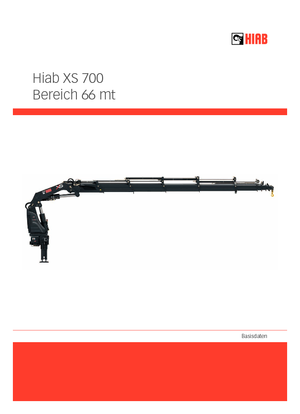 Хидравлични товарни кранове Hiab XS 700 E-9 HIPRO CD