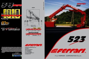 Хидравлични товарни кранове Ferrari® 523 A 1