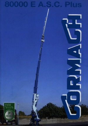 Хидравлични товарни кранове Cormach 80000 E 3