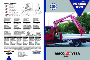 Хидравлични товарни кранове Amco Veba 904-4 S