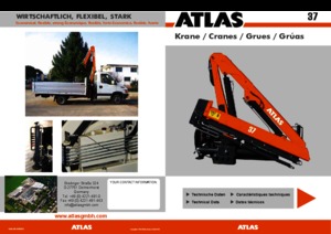 Хидравлични товарни кранове Atlas AK 37.3