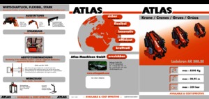 Хидравлични товарни кранове Atlas AK 380.3E A5 