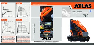 Хидравлични товарни кранове Atlas AK 760.8 J4