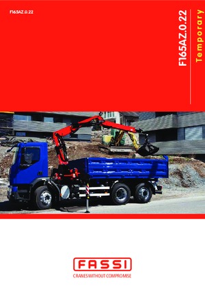 Хидравлични товарни кранове Fassi F 165 AZ 0.22 e-active