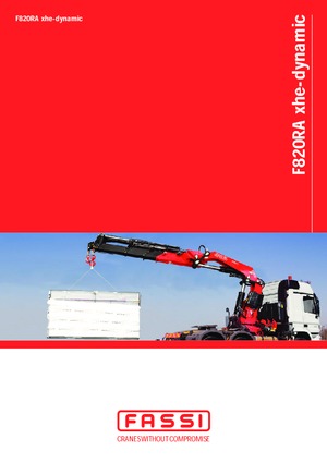 Хидравлични товарни кранове Fassi F 820 RA 2.23 xhe-dynamic