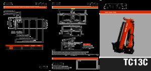Хидравлични товарни кранове Atlas TC 13 C SF2