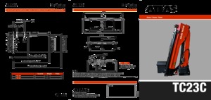 Хидравлични товарни кранове Atlas TC 23 C SF2