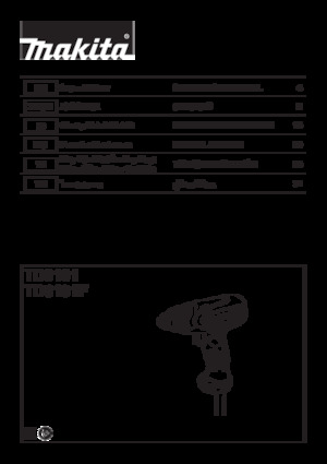 Ударни винтоверти и гаечни ключове Makita TD0101F